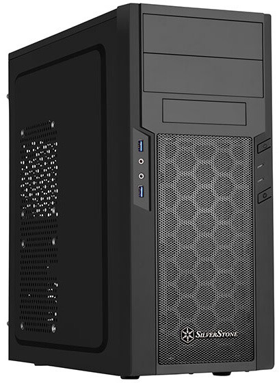 Kasë SilverStone Precision PS13, e zezë