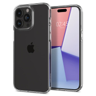 Mbështjellës për iPhone 15 Pro Spigen Liquid Crystal, transparent