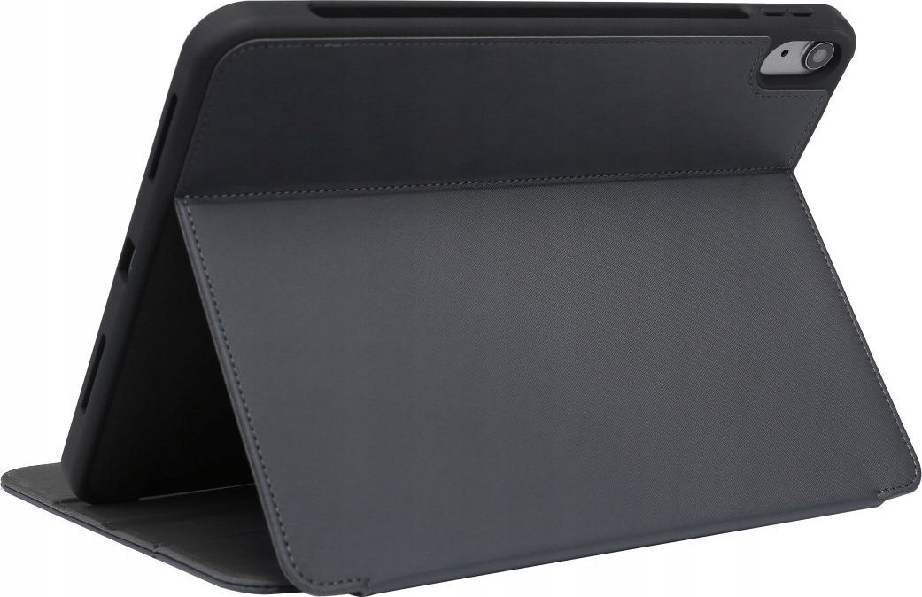 Mbulesë tabletë Pomologic BookFolio për iPad 10.9" gjenerata 10, me qëndrim, me mbajtëse Apple Pencil, gri