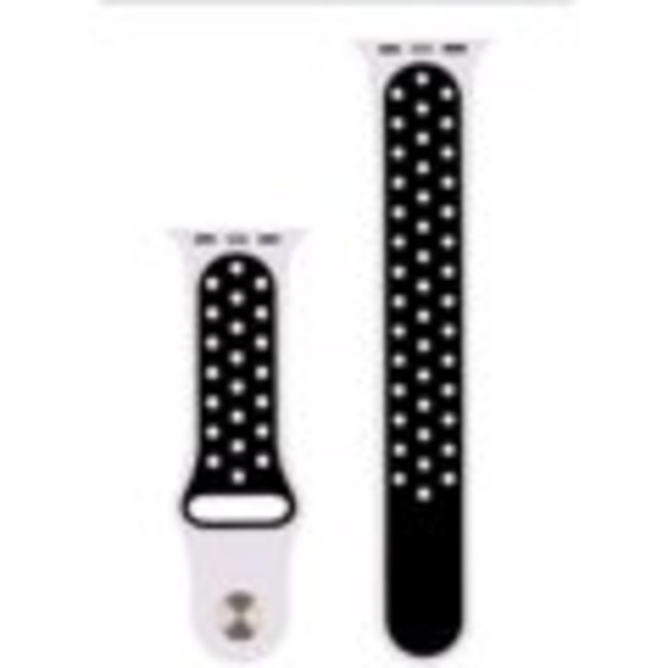 [OUTLET] Rrip sportiv RhinoTech për Apple Watch 42 / 44mm / 45mm, rozë e çelët / zezë
