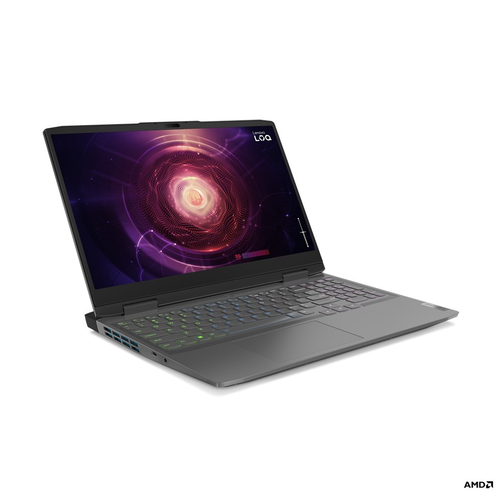 Laptop Lenovo LOQ 15APH8, 15.6", AMD Ryzen 5 7640HS, 16 GB RAM, 512 GB SSD, NVIDIA GeForce RTX 4050, i hirtë