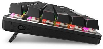 Tastierë gaming Sharkoon SKILLER SGK36W, mekanike, me valë, RGB, e zezë
