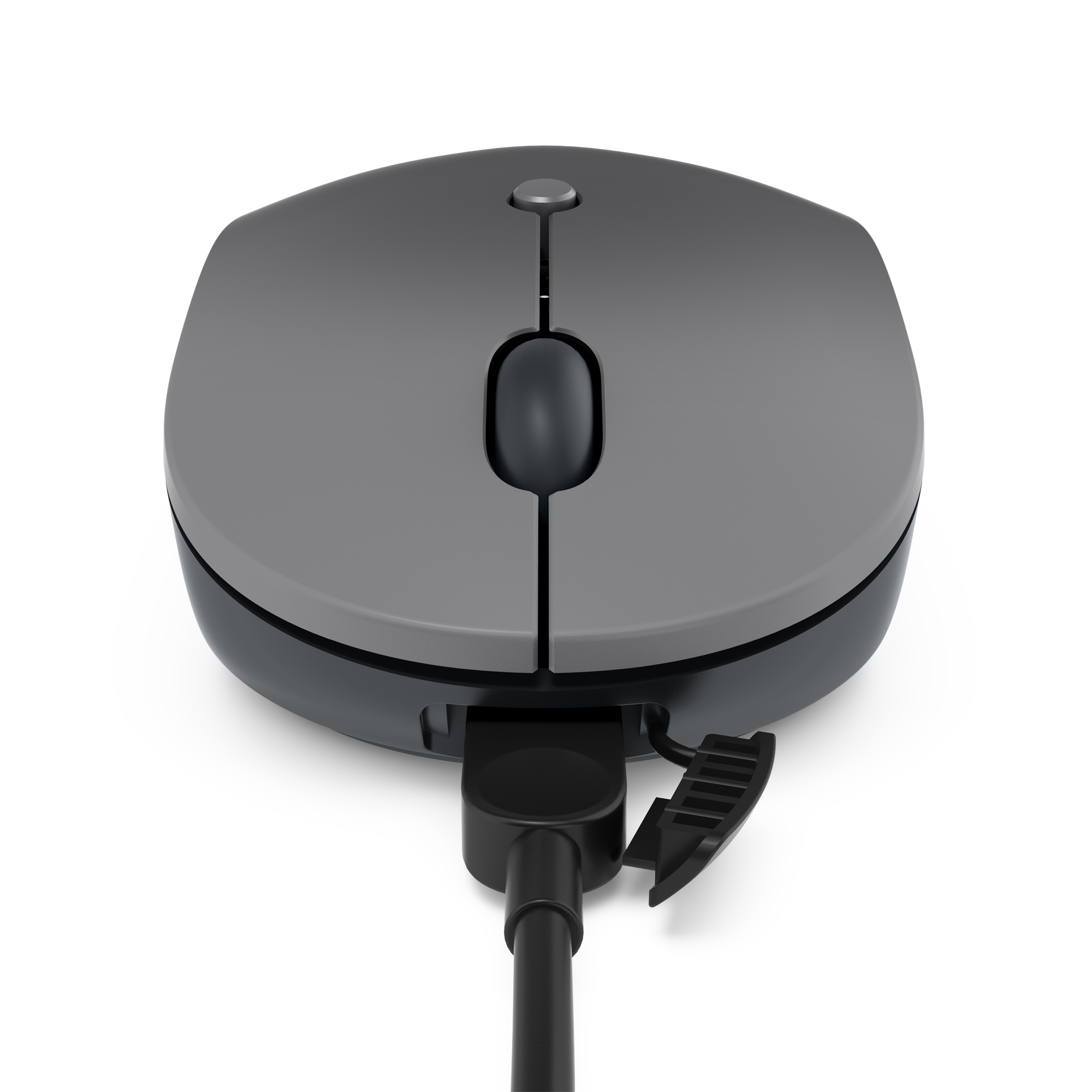 Maus Lenovo Go, USB-C, i hirtë