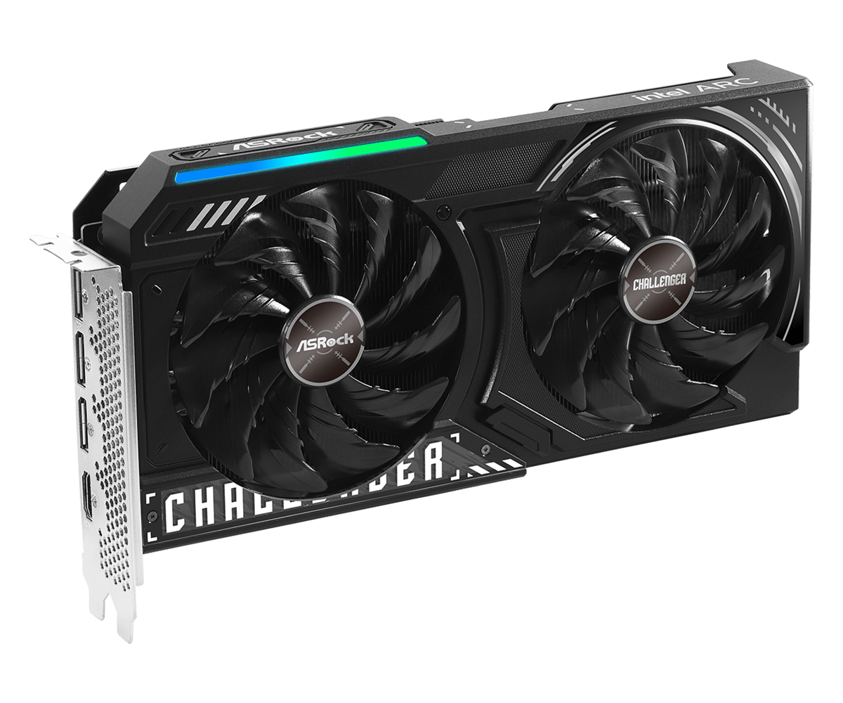 Kartë grafike ASRock Intel Arc B570 Challenger, 10GB GDDR6, PCIe 4.0, e zezë