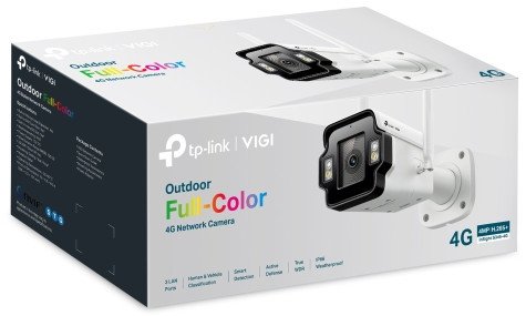 Kamerë sigurie IP TP-Link INSIGHT S345-4G, 4MP, 4G, e bardhë