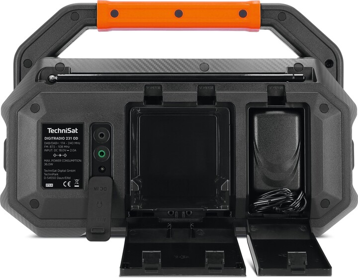 Radio TechniSat DigitRadio 231 OD, e zezë