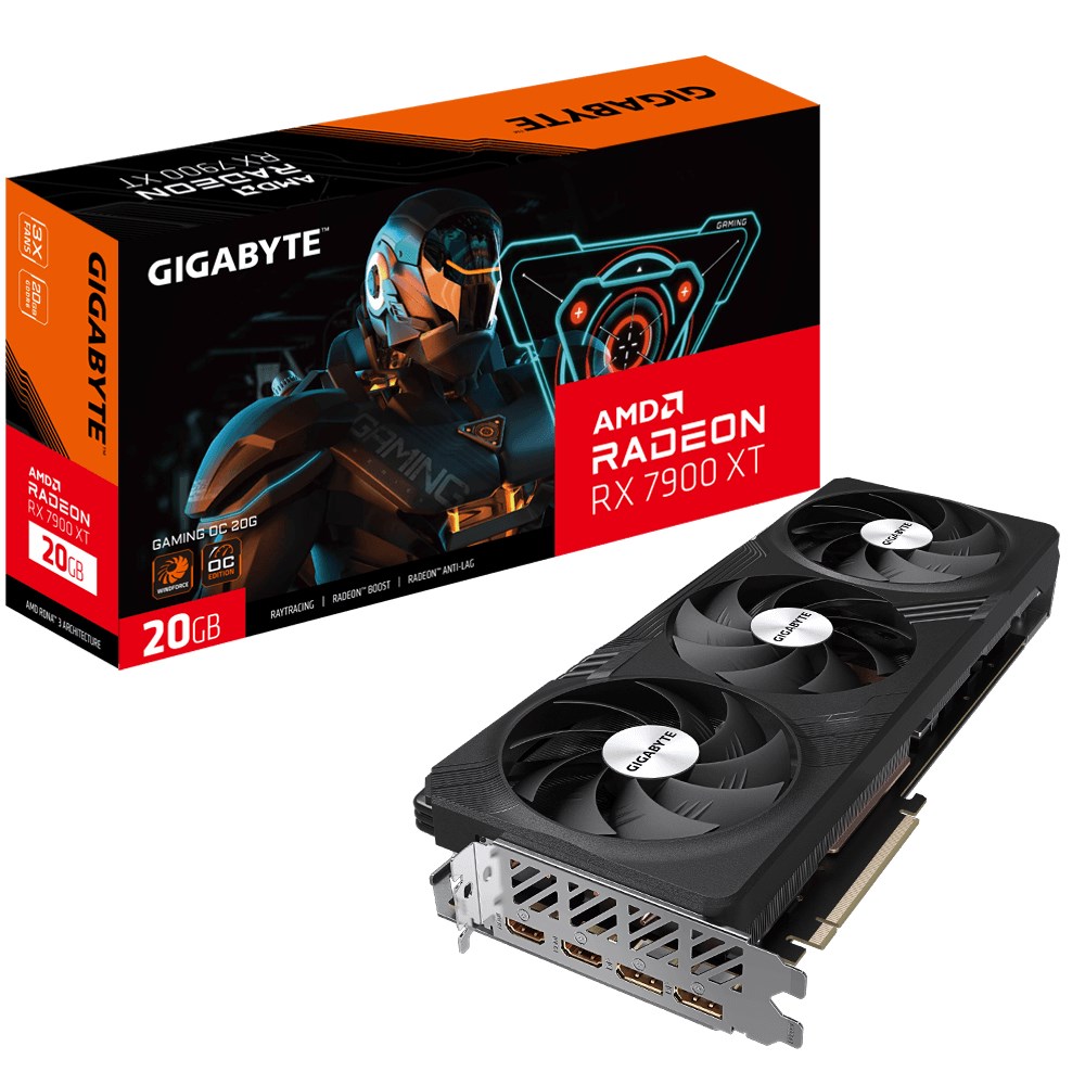 [OUTLET] Kartelë grafike Gigabyte Radeon RX 7900 XT Gaming OC 20GB GDDR6