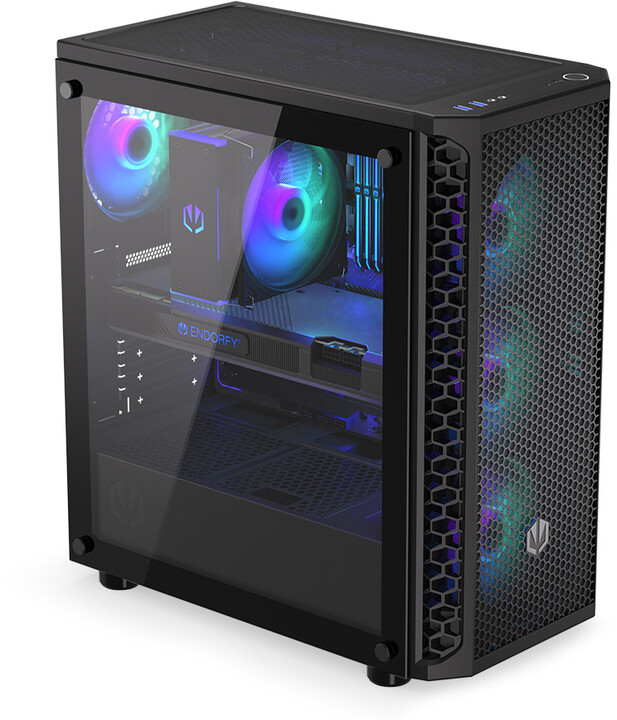 Kasë kompjuteri Endorfy Signum 300 ARGB, TG, e zezë