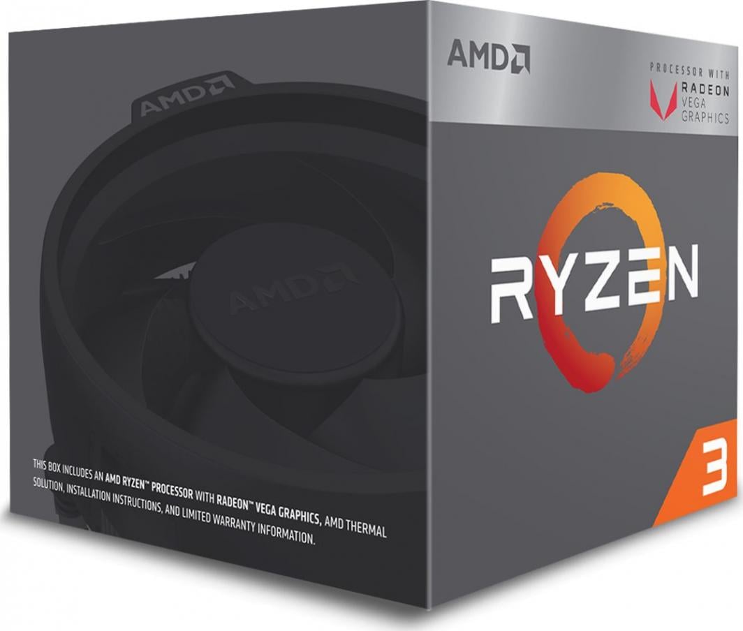 Procesor AMD Ryzen 3 3200G (YD3200C5FHBOX), 3.6GHz, 4MB, BOX, i zi