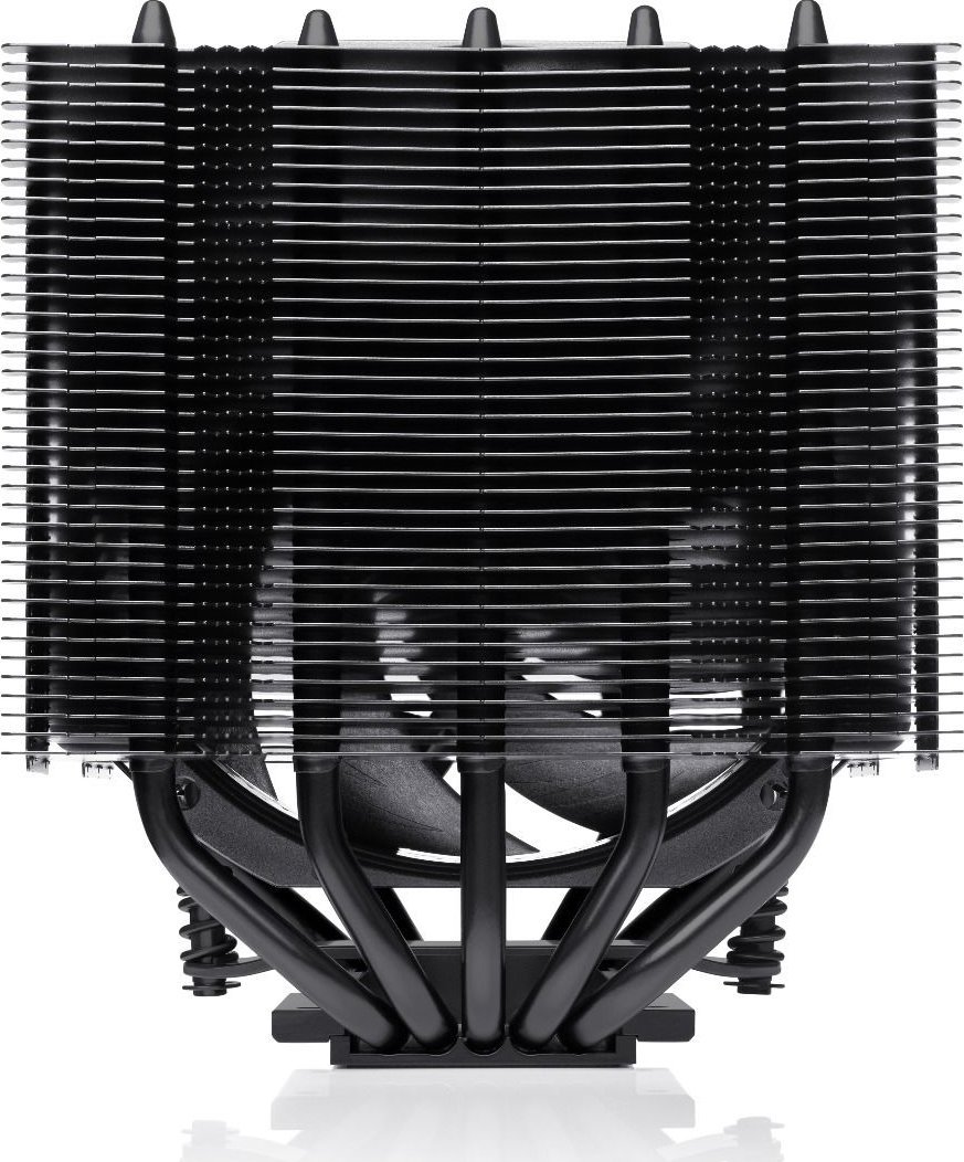 Ладилник за процесор Noctua NH-D12L chromax.black, воздушно ладење, 120 mm, црн
