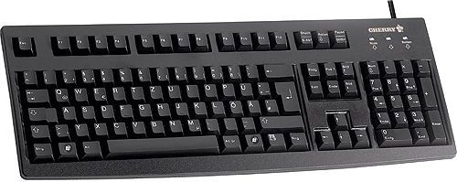 Tastierë Cherry G83-6105, me kabllo, USB, e zezë