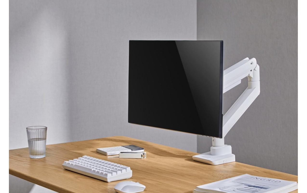Mbajtëse monitori Serioux SRXA-MM69-C012, 17-49", krah me gaz, e bardhë