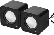 Altoparlantë kompjuteri Audiocore AC870B, stereo, lidhje USB, të zi
