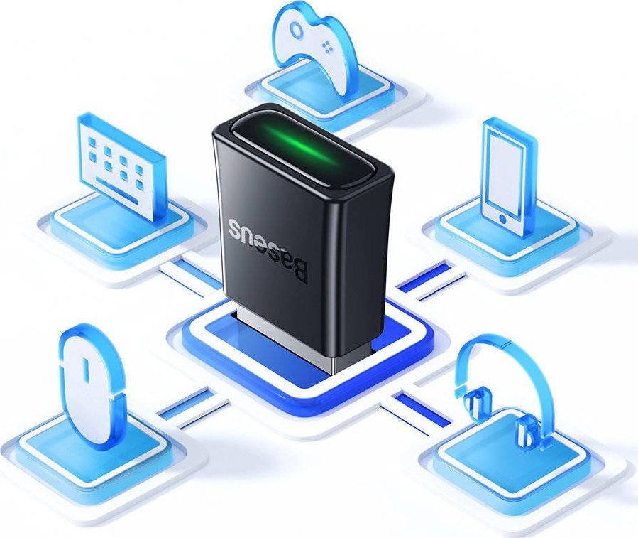 Adaptues Bluetooth Baseus BA07, USB, Bluetooth 5.3, i zi
