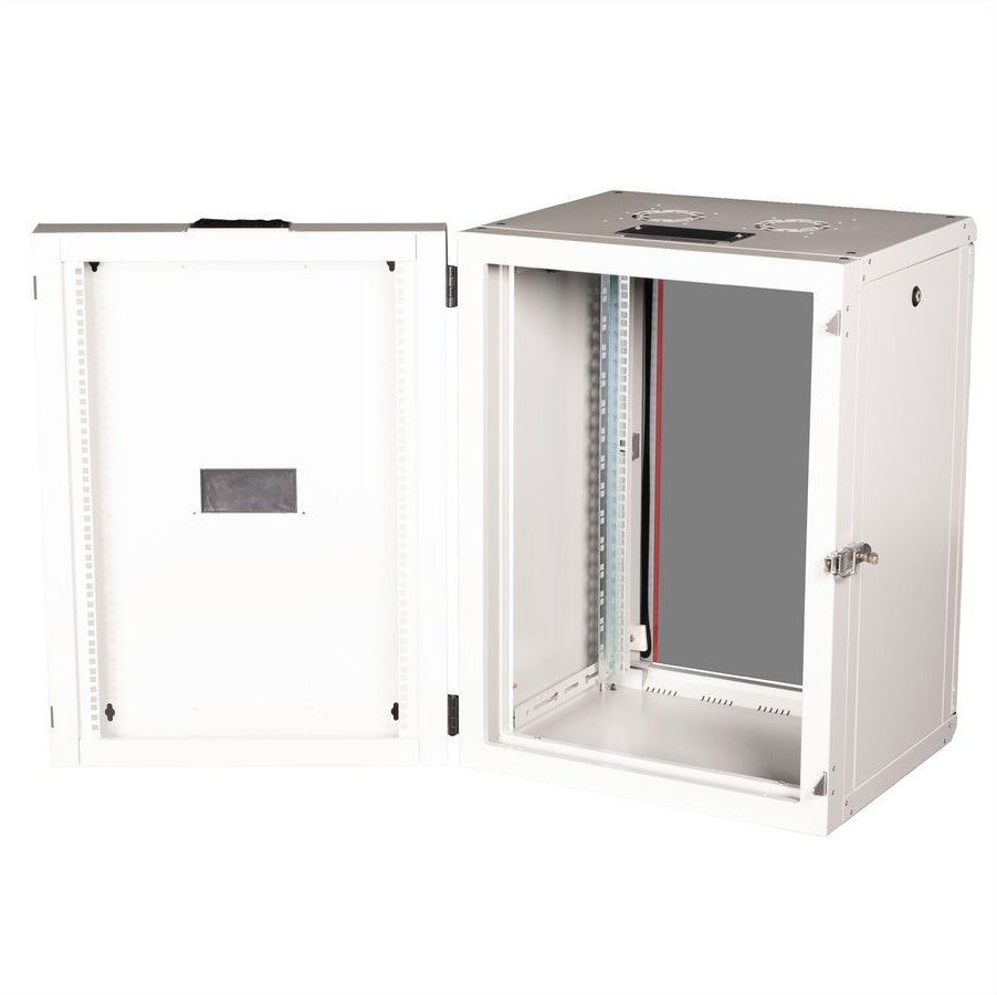 Kabinet muri ROLINE Wall Cabinet Pro 16U, 48.26 cm, çelik, gri