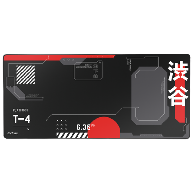Mousepad Trust GXT 759 XXL Japan 25716, sipërfaqe e madhe, i zi
