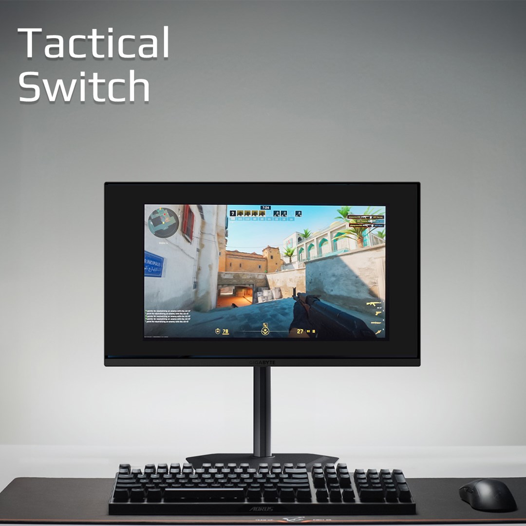 Monitor gaming Gigabyte MO27Q2, 27", OLED QHD 2K, 240Hz, i zi