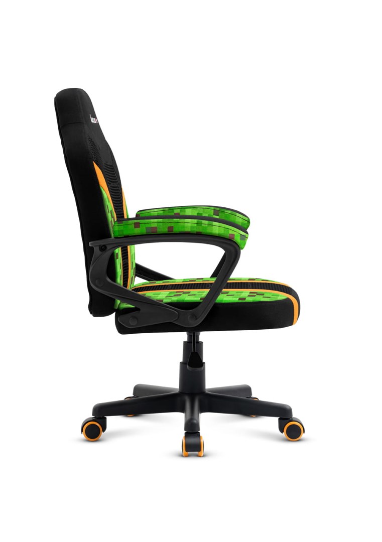 Karrige lojërash për fëmijë Huzaro Ranger 1.0 Pixel Mesh, 130kg, e zezë