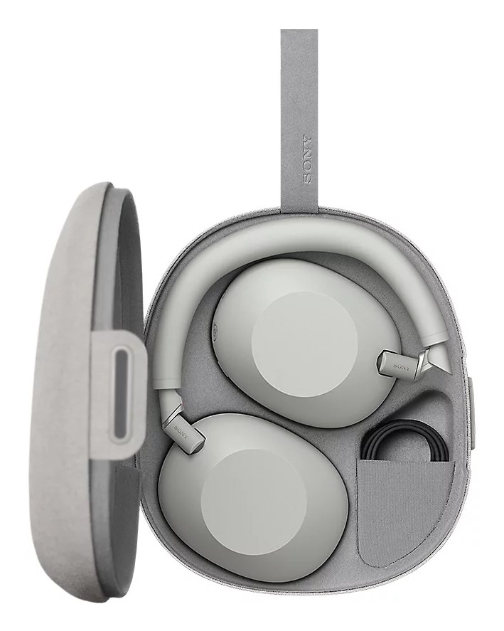 Kufje Sony WH-1000XM6, USB-C, të hirta