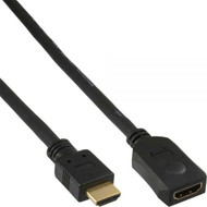 Kabllo zgjatëse HDMI InLine 17632G, 2m, High Speed, e zezë