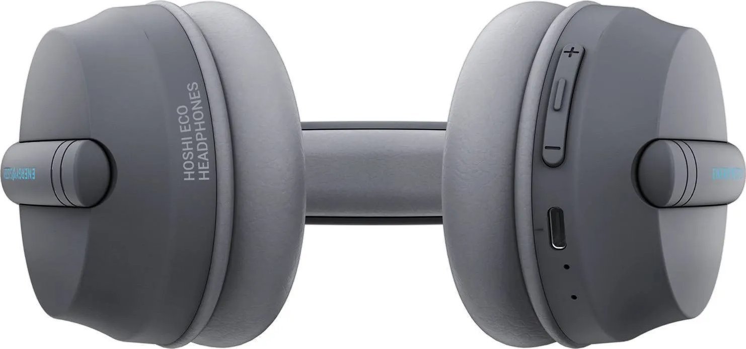 Kufje wireless Energy Sistem Hoshi Eco, over ear, me mikrofon, gri