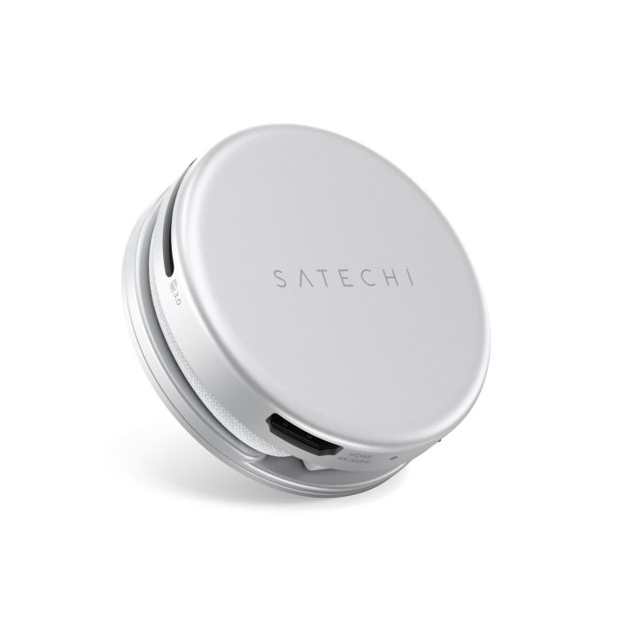Satechi OntheGo 5-in-1 Multiport Adapter, Silver