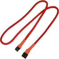 Kabllo zgjatuese Nanoxia, 3-pin në 3-pin, 0.6 m, e kuqe