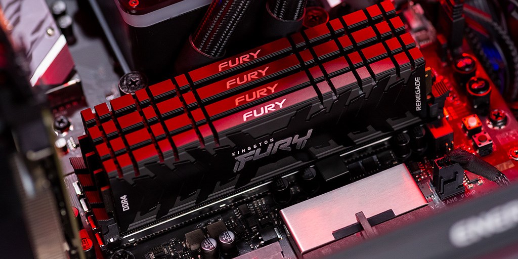 Memorie RAM Kingston FURY 16GB 3600MT/s DDR4 CL16 DIMM 1Gx8 Renegade RGB