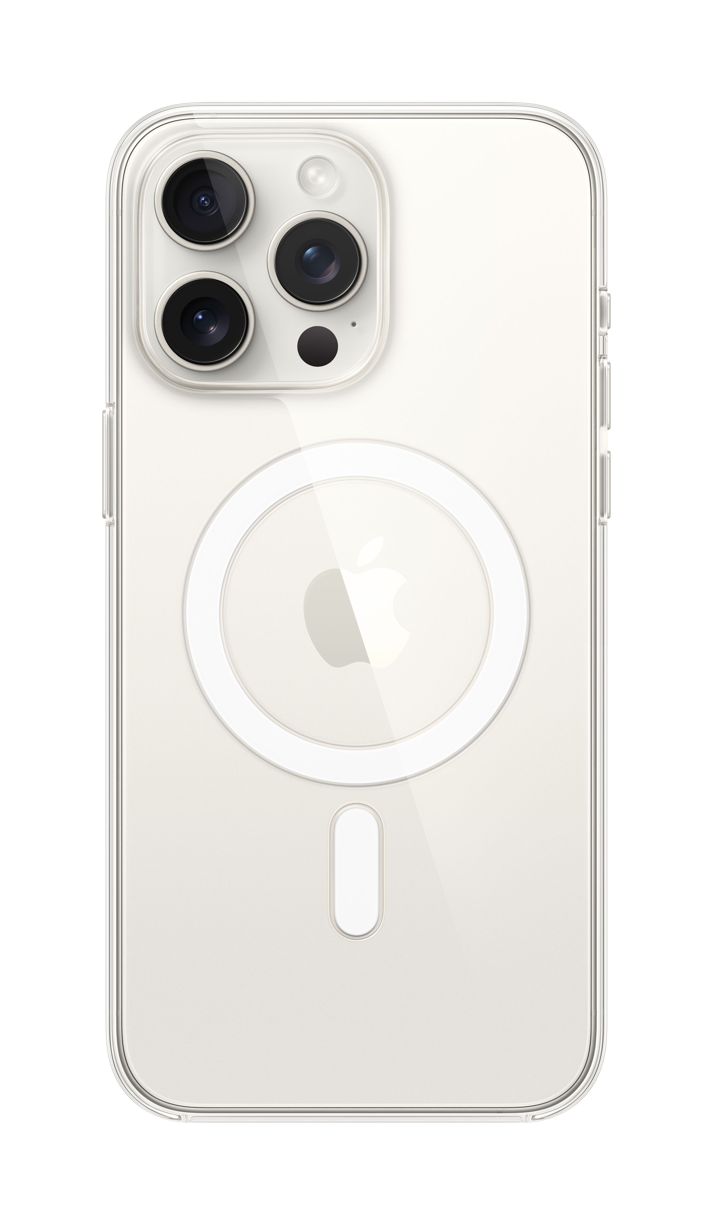 Apple iPhone 15 Pro Max Clear Case me MagSafe