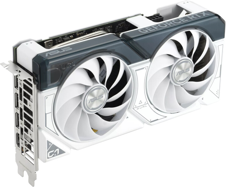 Kartelë grafike ASUS Dual GeForce RTX 4060 Ti White OC Edition, 8GB GDDR6