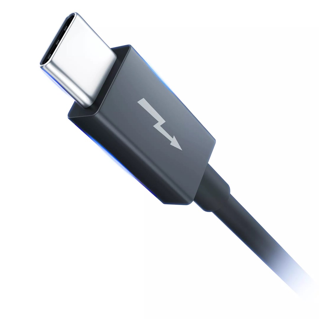 Kabllo 3MK Hyper ThunderBolt, 240W, 1.0m, e zezë