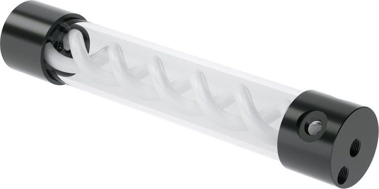 Rezervuar uji Barrow T Virus Helix 305mm, 375ml, për ftohje uji, i zi e i bardhë
