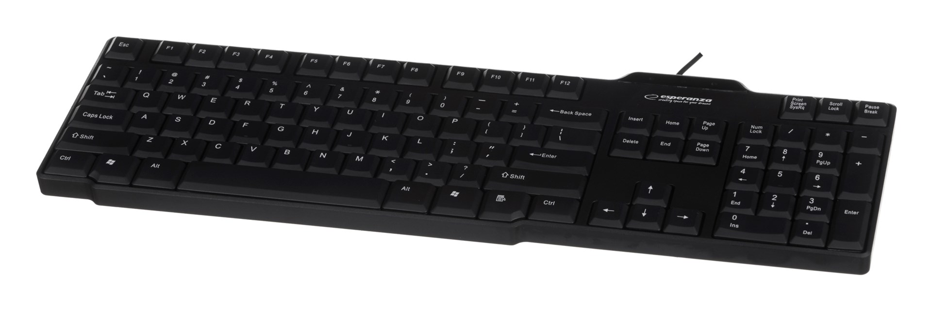 Tastierë Esperanza EK116, USB, e zezë