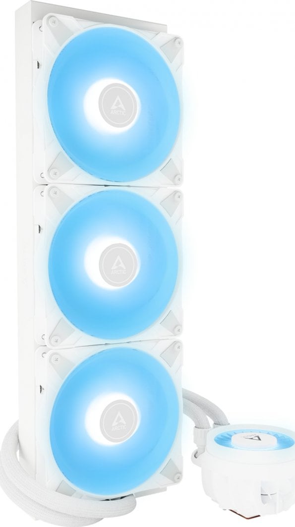 Ftohës CPU ARCTIC Liquid Freezer III 420 A-RGB, A-RGB, i bardhë
