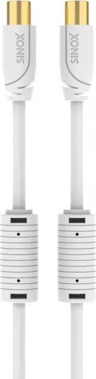 Kabllo antene Sinox PRO, 1.5m, e bardhë