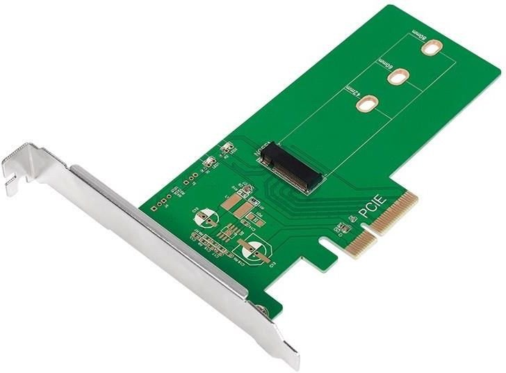 Adapter i brendshëm LogiLink PC0084, PCIe 3.0 x4, për SSD M.2 NVMe, i zi