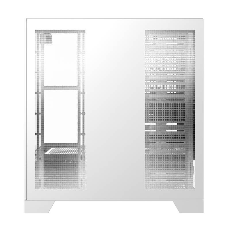 Kuti kompjuteri Darkflash DY450, ATX, xham i tejdukshëm, e bardhë