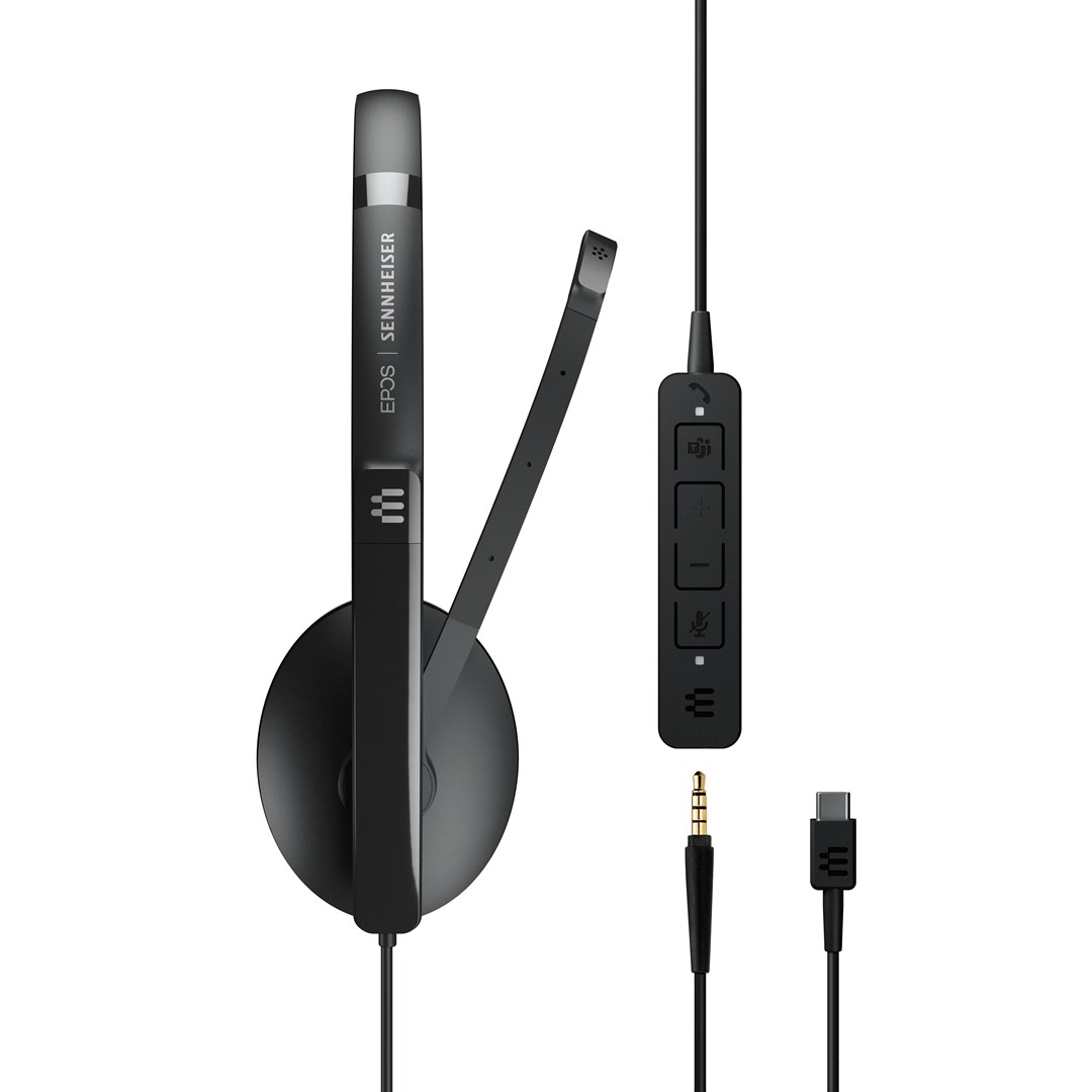 Kufje EPOS ADAPT 165T USB-C II, të zeza