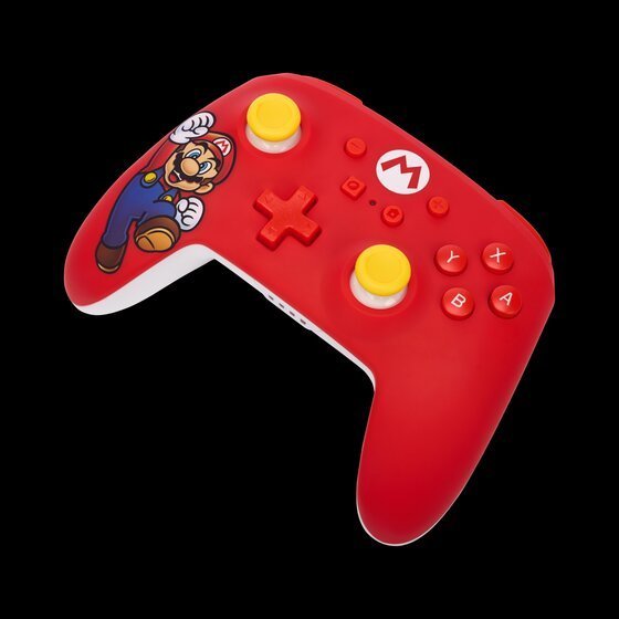 Kontroller PowerA Mario Joy, wireless, i kuq