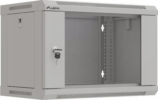 Kabinet rrjeti Lanberg Rack 19" 6U, 540x350 mm, ngjyrë gri