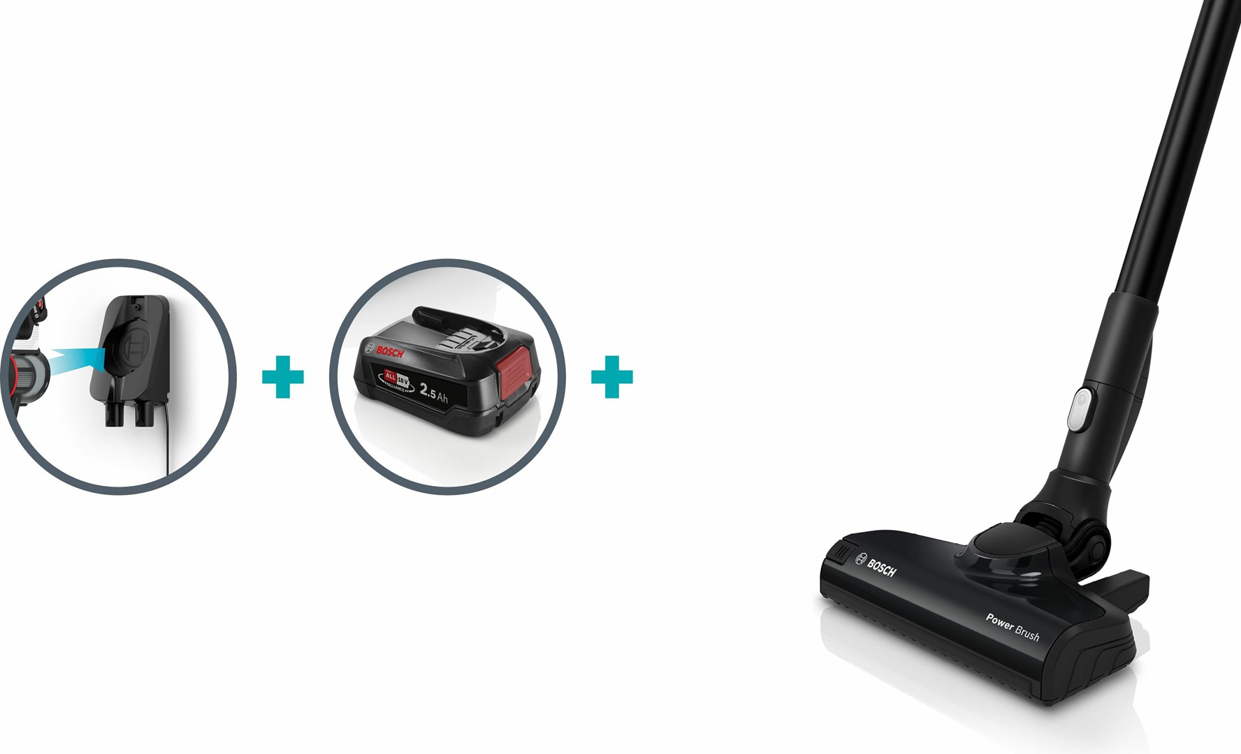 Fshesë pa kabllo Bosch Unlimited BBS611LAG, 18V, motor brushless, gri