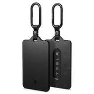 Mbajtëse karte Spigen Tesla Air Fit, set 2 copë, e zezë