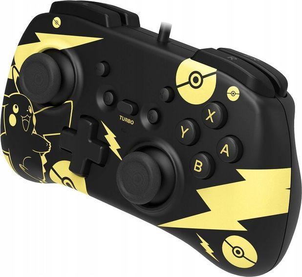 Kontroller Hori Mini Pikachu, me kabllo, i zi