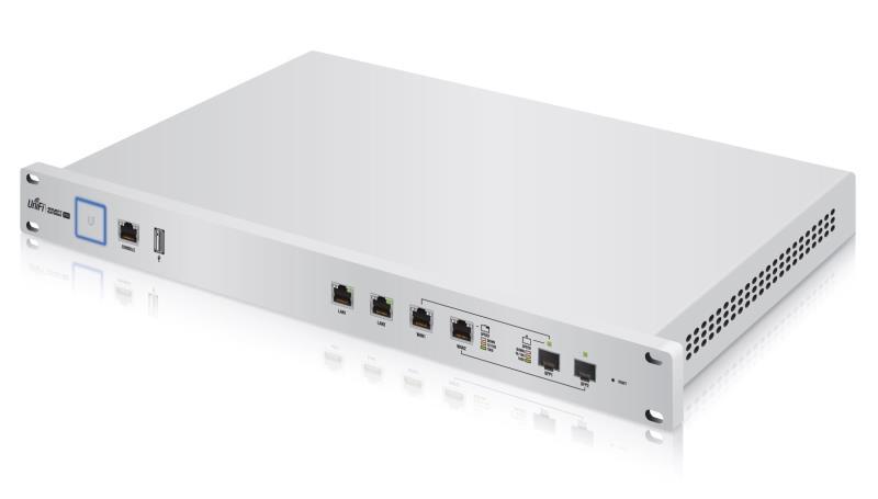 Gateway rrjeti Ubiquiti USG PRO 4, Gigabit, UniFi Controller, i bardhë