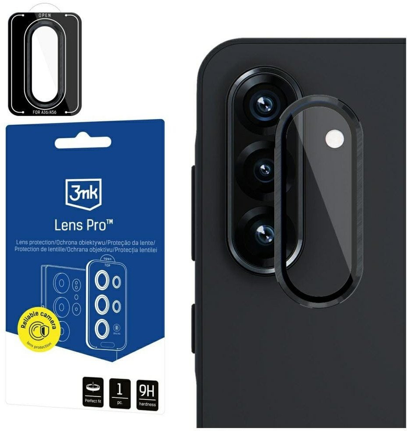 Mbrojtës xhami 3mk Lens Protection për kamera, Samsung Galaxy A36 5G, transparents