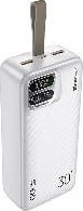 Power bank Tracer Blaze, 30000mAh, 65W PD QC, e zezë