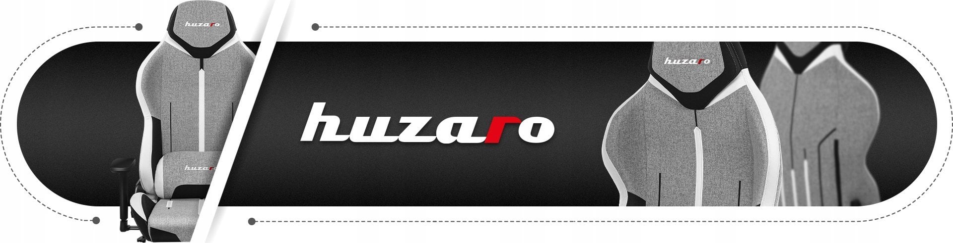 Karrige gaming Huzaro Force 7.9 Gray Mesh, ergonomike, deri 150 kg, gri