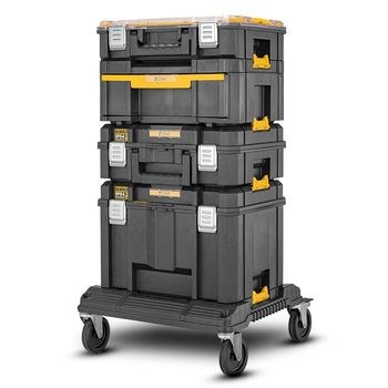 Kuti veglash Dewalt TSTAK VI 2.0, IP54, kapacitet 30 kg, e verdhë