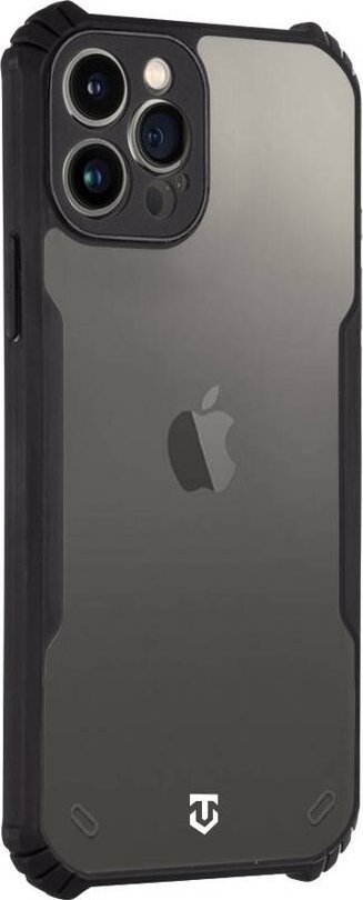 Mbulesë telefoni Tactical Quantum Stealth Cover për iPhone 12 Pro, TPU, transparente me të zezë