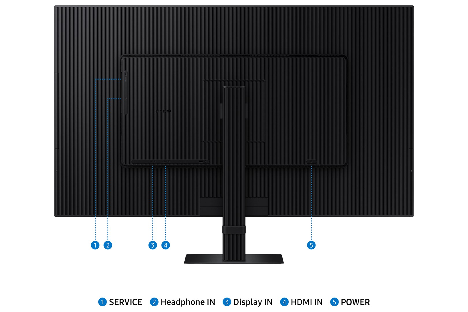 Monitor Samsung ViewFinity S7 LS32D700E, 32", 4K, i zi